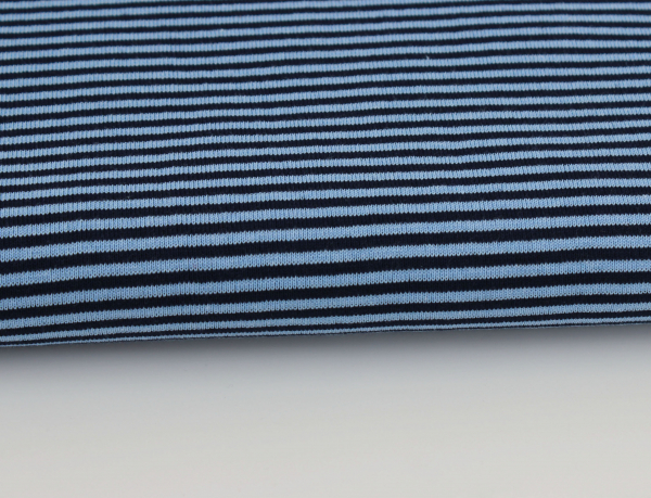 Bündchen blau/ dunkelblau (10 cm)